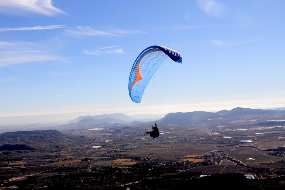 Tandem Paraglide Flight Alicante from In The Sun Holidays