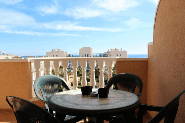 Akilar 1521810460ZALDBJ ref 6 mobile 7 Beautiful views from the balcony to wake or dine Cabo Roig